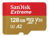 128 GB MicroSDXC SANDISK Extreme R160/W90 C10 U3 V30 A2 wA