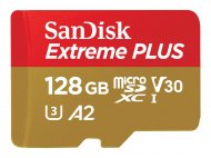 128 GB MicroSDXC SANDISK Extreme Plus R170/W90 C10 U3 V30 A2
