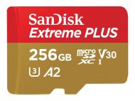 256 GB MicroSDXC SANDISK Extreme Plus R170/W90 C10 U3 V30 A2