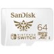 64 GB MicroSDXC SANDISK for Nintendo Switch R100/W60