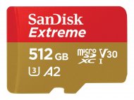 512 GB MicroSDXC SANDISK Extreme R160/W90 C10 U3 V30 A2 wA