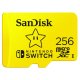 256 GB MicroSDXC SANDISK for Nintendo Switch R100/W90