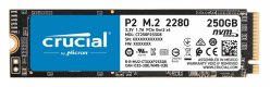 250 GB SSD Crucial P2 3D NAND NVMe PCIe M.2 (CT250P2SSD8)