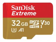 32 GB MicroSDHC SANDISK Extreme card for Gaming