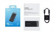 8 TB SSD Samsung Portable T5 EVO black 460MB/s USB3.2 Gen1