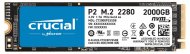 2 TB SSD Crucial P2 3D NAND NVMe PCIe M.2 (CT2000P2SSD8)
