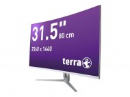 Terra LED 3280W silver/white CURVED DP/HDMI