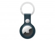 Apple AirTag Schlüsselanhänger aus Leder (baltischblau)