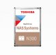 8 TB HDD 8,9cm (3.5') Toshiba  N300 High Reli. 256MB 7200rpm