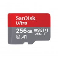 256 GB MicroSDXC SANDISK Ultra 120MB C10 U1 A1 card only