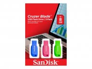 32 GB SANDISK CRUZER Blade USB2.0 3er Pack