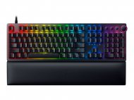Razer Huntsman V2 Gaming Tastatur, RGB, Purple Switch, DE
