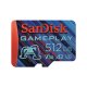 512 GB MicroSDXC SANDISK GamePlay 190MB/130MB
